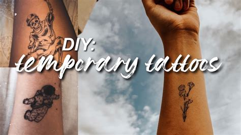 how to do a fake tattoo with paper and perfume|temporary tattoos using paper.